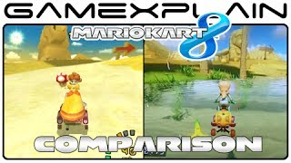 Mario Kart 8: Dry Dry Desert GCN Head-to-Head Comparison (Wii U vs. GameCube)