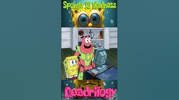 🧽 SpongeBob AI Madness:The Quadrilogy Short (Part 15) #spongebob #glitchcore #aianimation #spongebob