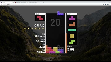 Tetr.io sprint, but if I don