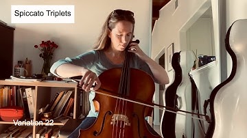 22. Spiccato Triplets: Sevcik Op.3, Variation 22