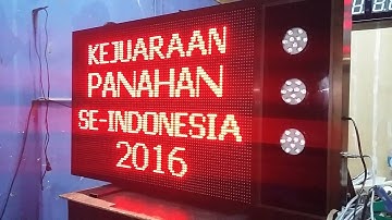 Counter Down P10 64*96 Pixel Outdoor Universal (Title Event, Mode Player, Timer, HPL Sign) Custom