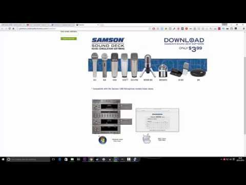 samson sound deck user guide