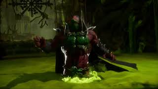 Mortal Kombat 11 Sonya Blade vs Spawn (Stage Fatality on Spawn!)
