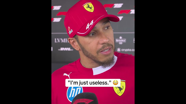 Lewis Hamilton didn't hold back after his P12 qualifying performance in Hungary