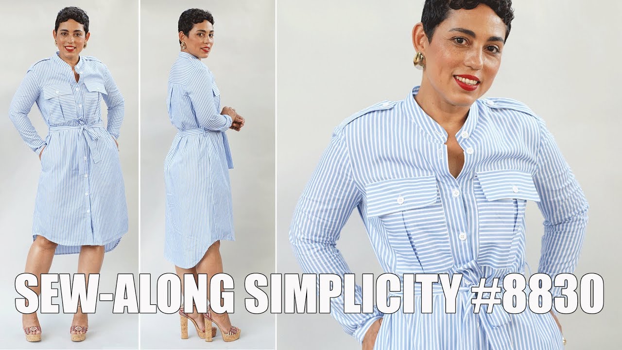 t shirt dress pattern simplicity