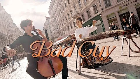 中西合璧｜Bad guy！古筝与大提琴一起说：“这坏琴～”Musical Instruments Guzheng Cover| 碰碰彭碰彭Jingxuan