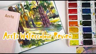 Arrtx 24 Watercolour Set Review