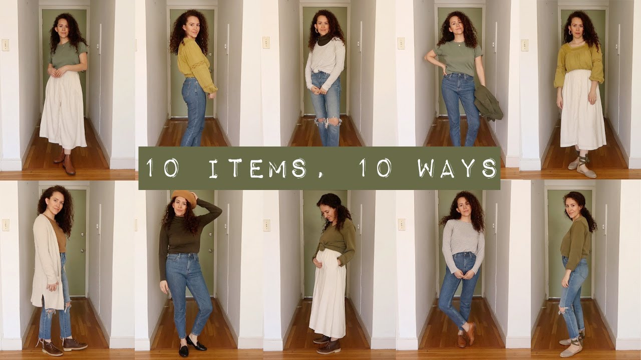 10 items, 10 outfits | spring 10x10 with Jessica Harumi 🌿
