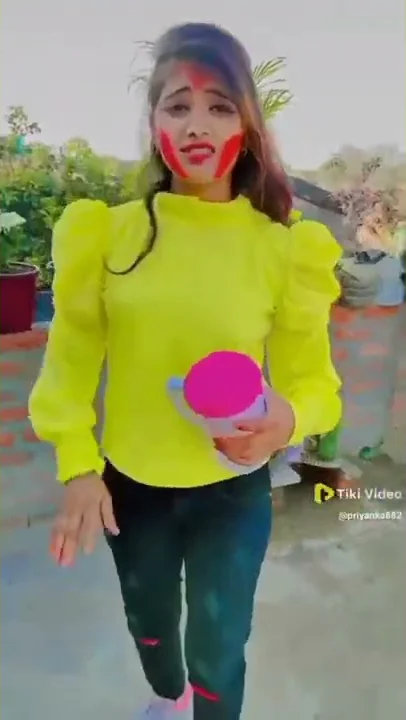 lagata pala piya bhojpuri green video Holi tiki tik tok