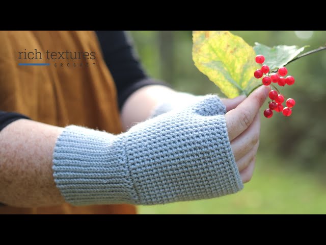 Women's fingerless gloves BERRY-BLACK