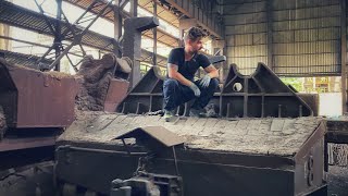 Sneaking Into Abandoned Steel Works #shorts