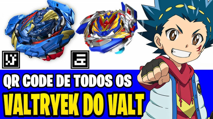 ALL 26 BEYBLADE BURST QUAD STRIKE QR CODES IN 4K 