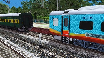 ICF GARIB RATH Coupling HUMSAFAR Coach | BUMPY RAILROAD | Train Simulator | Railworks 3 | ATG GAMERZ