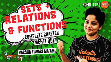 Sets + Relations and Functions | Complete Chapter Menti Quiz | Umang Class 11 | CBSE/JEE Maths