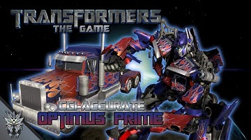 CGI-ACCURATE OPTIMUS PRIME (vs MEGATRON) | Transformers: The Game Mods