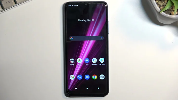 How to Turn On / Off the Power Saving Mode on T-MOBILE Revvl 6 - Battery Saver