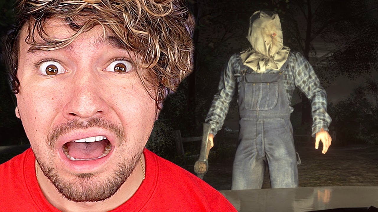 JC CAYLEN PLAYS FRIDAY 13TH GAME (scary) w/FRIENDS