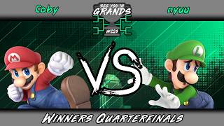 See You in Grands #229 | Coby (Mario) vs nyuu (Luigi) - WQFs