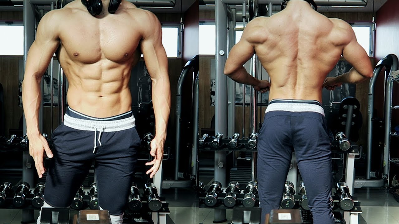 筋トレ　トレニング Chest and Back Training & Post-Competition Weight Gain