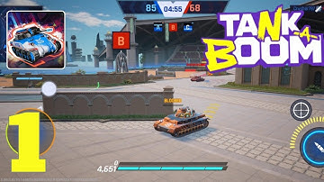 Tank -a- Boom Gameplay Walkthrough Part 1 (Android, ios)