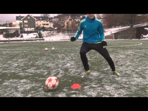 Young football Talent from Norway/Estonia Training + |Skills| |Free kicks|