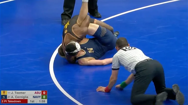 157lbs Jacori Teemer (Arizona State) maj dec Andre...