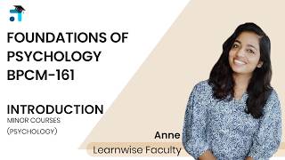 Introduction | Foundations of Psychology | BPCM-161 | Kerala's No.1 IGNOU Coaching Platform