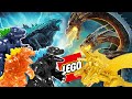 Godzilla King of the Monster - Godzilla Lego brick Mini figure King Ghidorah Lego mini figure ゴジラ レゴ