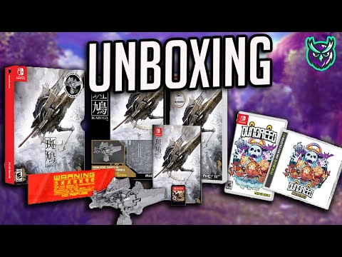 Ikaruga & Dungreed Nintendo Switch Unboxing-Nicalis Special Physical Treatment!