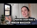 RENOVATION ORGANISATION!!! + painting a window black | victorian renovation diaries