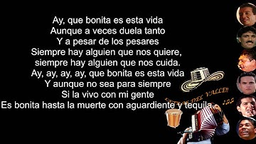 Esta Vida -  Jorge Celedón & Jimmy Zambrano (Letra)