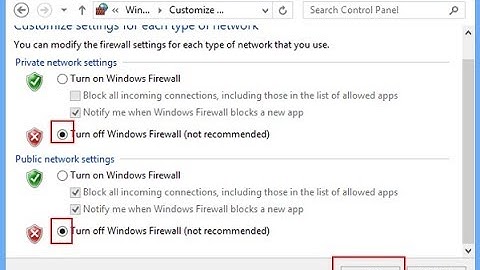 How to turn off windows firewall in windows 7