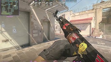 CS2 Faceit 1v4 clutch