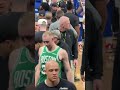 Celtics exit the floor for the last time this season