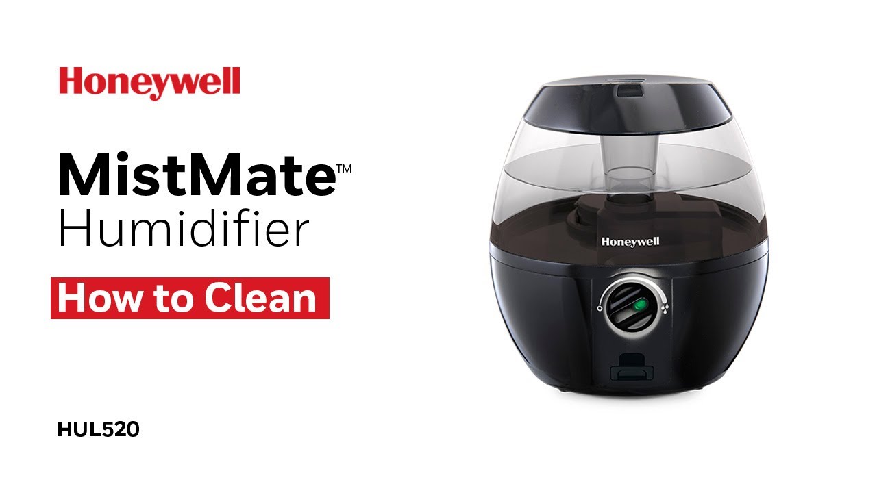 Honeywell MistMate™ Ultrasonic Cool Mist Humidifier HUL22 - How to Clean
