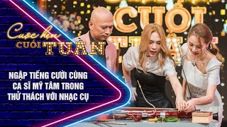 NGẬP TIẾNG CƯỜI CÙNG CA SĨ MỸ TÂM TRONG THỬ THÁCH VỚI NHẠC CỤ | CUỘC HẸN CUỐI TUẦN - VTV3