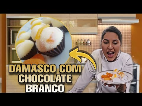 Vídeo: Pastelaria Francesa Com Damasco Seco, Coco E Chocolate Branco
