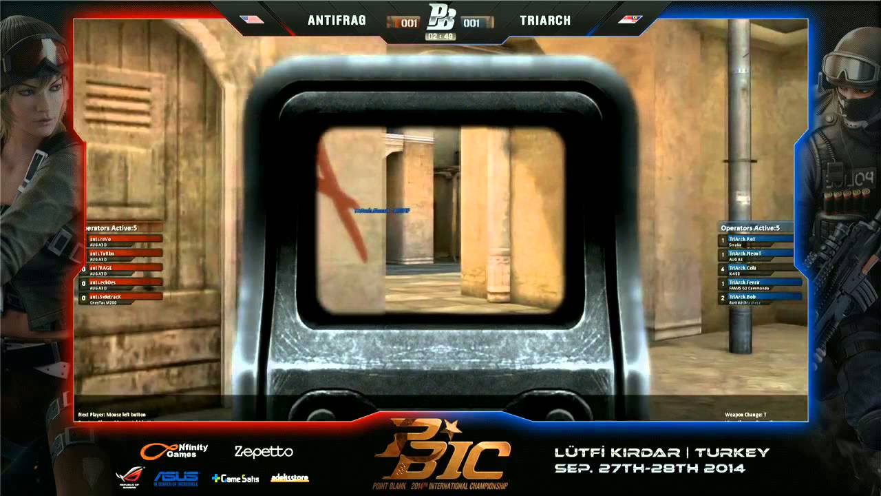 PBIC 2014 Group A Match AntiFrag (North America) vs. Triarch (Singapore/Malaysia)