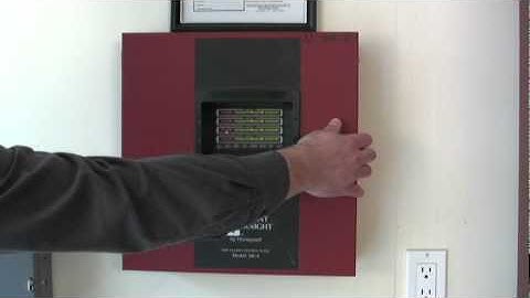 10 Resetting the Fire Alarm
