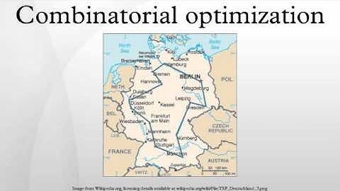 Combinatorial optimization