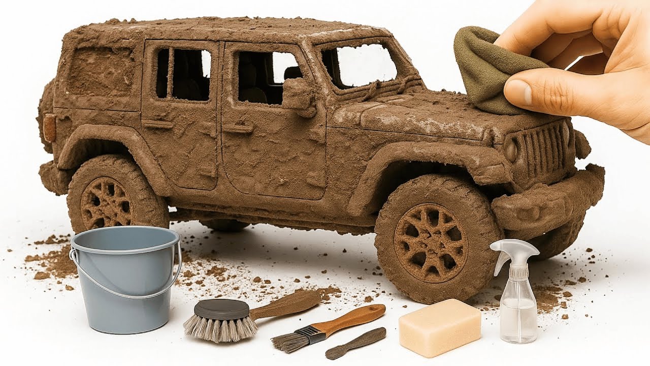 Super Realistic Cleaning of a 