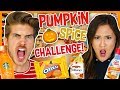 EXTREME PUMPKIN SPICE CHALLENGE! W/LAURDIY