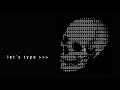 Typing ASCII Art  | Real-Time Process with Lo-Fi Keyboard Sounds