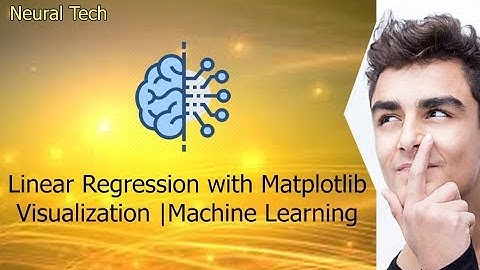 Linear Regression Visualization using Matplotlib in Python |Hindi|