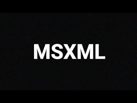 تصویری: Msxml 4.0 sp3 چیست؟