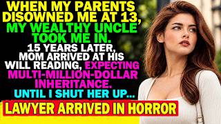 My Parents DISOWNED Me At 13 | 15 Years Later Mom CRASHED The Will Reading & BEGGED For Forgiveness