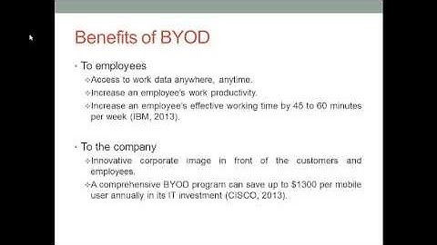 Bring Your Own Device (BYOD) and Cyber Security Management