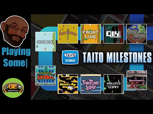 Playing Some| Taito Milestones (Switch)