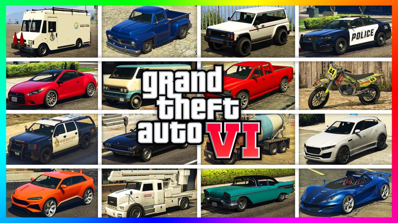 GTA 6 Car List: Every vehicle confirmed so far