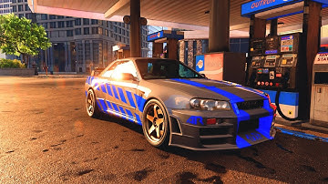NFS Unbound: PAUL WALKER R34 GTR